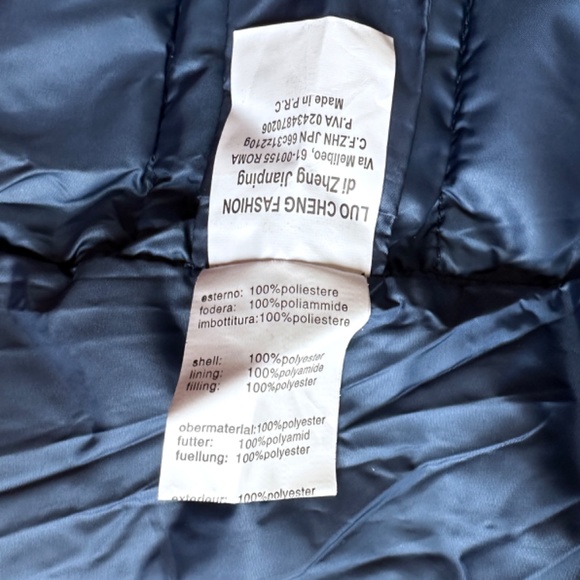 Monte Cervino fitted puffer jacket - Picture 11 of 12